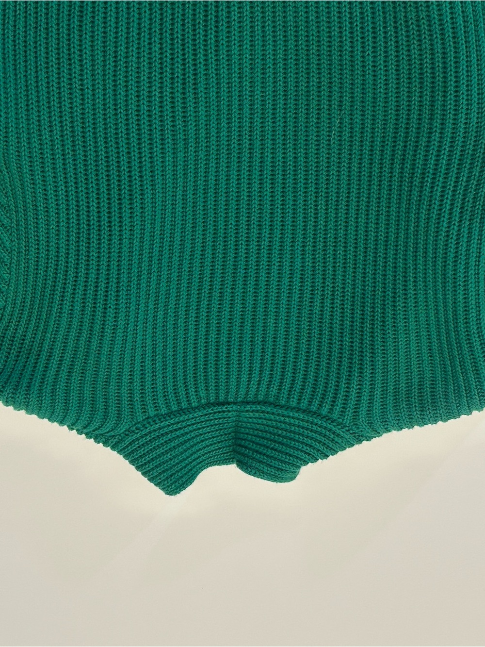 Lauren Ralph Lauren Green Ribbed Shawl-Collar Cardigan Double Breasted SZ L EUC - Picture 9 of 13